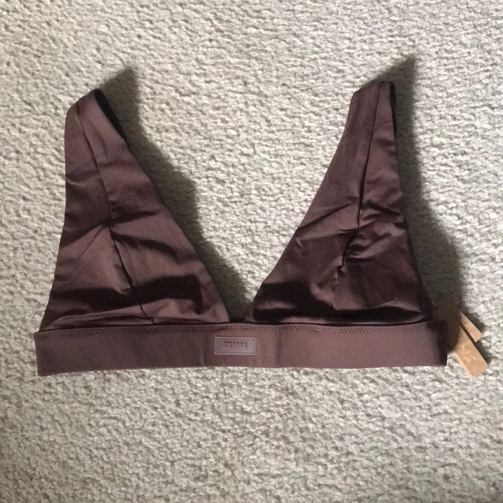 Skims Swim Plunge Bikini Top